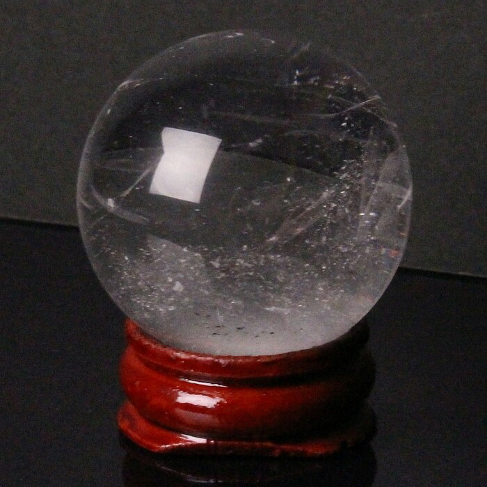 パワーストーン　天然石　ロッククリスタル　丸玉　41g　直径3cm　No.110 楽天市場】【厳選 高品質ブラジル産 一点物 52mm玉】天然 水晶玉