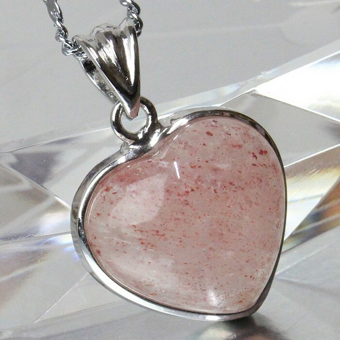 ストロベリークォーツ ペンダント｜苺水晶 Strawberry Quartz ストロベリークォーツ ネックレス Pendant ぺんだんと ねっくれす ペンダントトップ Necklace ペンダント｜メンズ レディース 一点物アイテム 天然石 ストロベリークォーツ【ポイント割引商品】