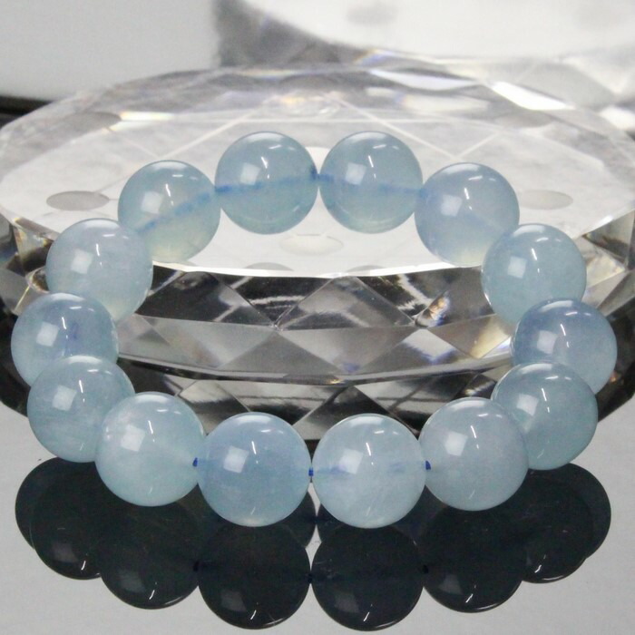 楽天市場】【一点物】【女性用SSサイズ】アクアマリン バングル｜藍玉