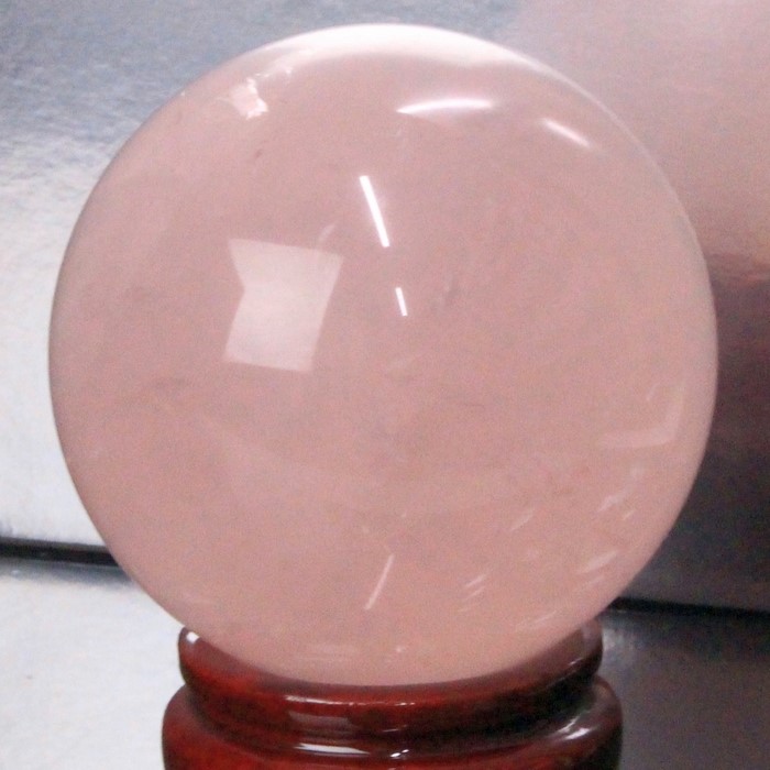 楽天市場】【71mm】ローズクォーツ 丸玉 ピンク 紅水晶 Rose Quartz