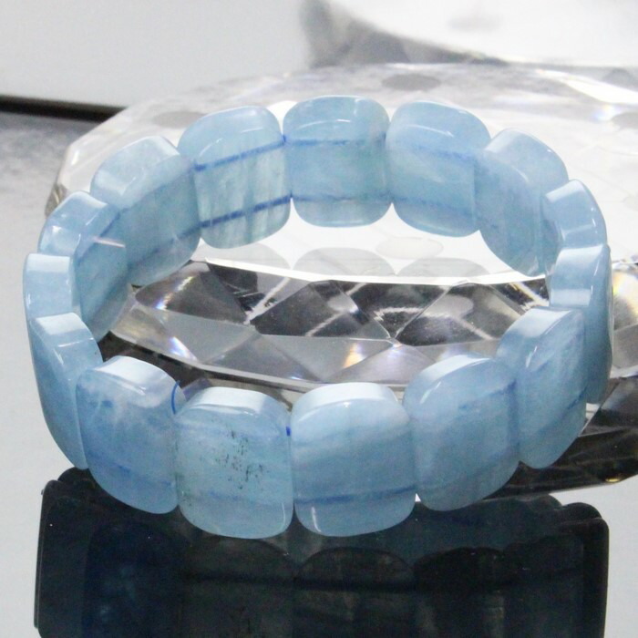 値引 楽天市場 一点物 アクアマリン ブレスレット ミルキーアクア Aquamarine 緑柱石 アクアマリン バングル 数珠 Bracelet ブレスレット Bangle 腕輪 ブレスレッド メンズ レディース パワーストーン 天然石 海外直輸入価格 アクアマリン パワーストーン 天然石