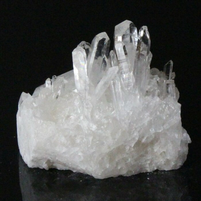 クリスタルクラスター 楽天市場】パイライト 水晶クラスター 約153