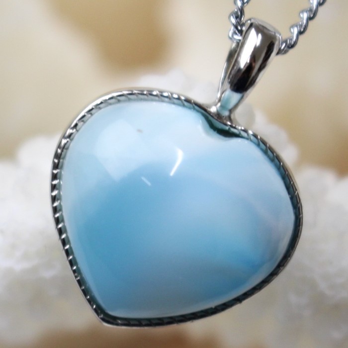 厳選 品質 一点物 ラリマー ペンダント Pectolite ペクトライト Larimar 曹灰針石 ラリマー ネックレス Pendant ペンダントヘッド Necklace パワーストーン ペンダント 天然石 海外直輸入価格 ラリマー ラリマー ペンダント 7706 おすすめ ラリマー ネックレス