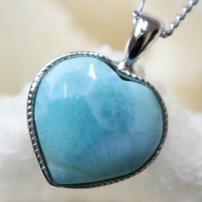 楽天市場】【厳選 品質 一点物】ラリマー ペンダント｜Larimar 曹灰針  