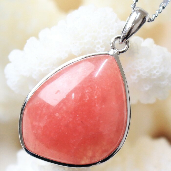 【厳選 品質 一点物】インカローズ ペンダント｜Rhodochrosite インカローズ ロードクロサイト ネックレス Pendant ペンダントヘッド Necklace｜メンズ レディース 限定 一点物 パワーストーン インカローズ