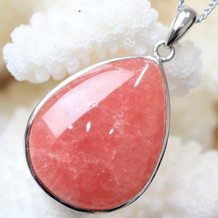 最終値下げ インカローズ ペンダント Rhodochrosite インカローズ ロードクロサイト ネックレス ペンダントトップ Pendant ぺんだんと Necklace メンズ レディース 人気 おすすめ 天然石 海外直輸入 インカローズ 注目の Chibaria Com
