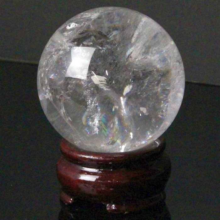 【一点物56mm玉】天然水晶玉|CrystalQuartzロッククリスタル石英クリスタルクォーツ水晶原石透明丸玉浄化Crystalball球体占い天然お守り水晶球|メンズレディース人気おすすめ限定天然石天然