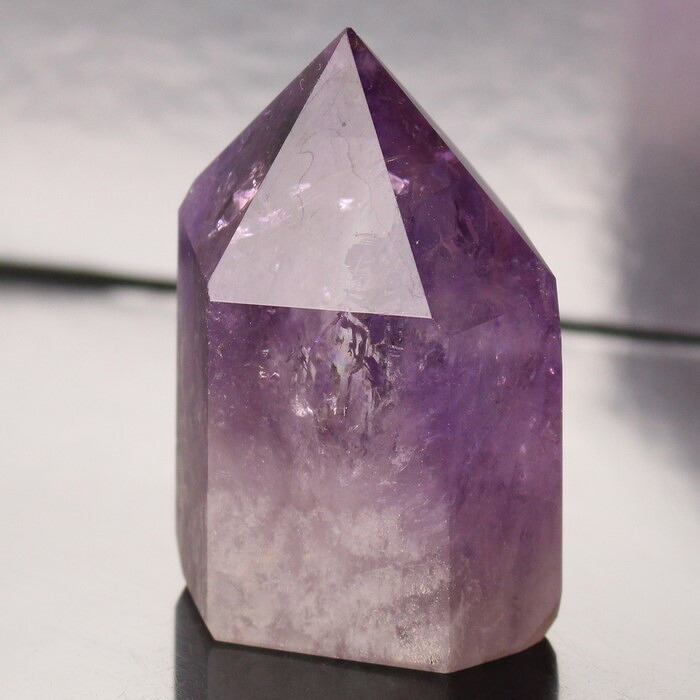 【厳選品質 一点物】アメジスト ポイント｜Amethyst アメシスト 紫水晶 アメジスト 原石 クラスター 置物 石 鉱物 Point 柱 ポイント｜メンズ レディース 天然石 限定 一点物 アメジスト