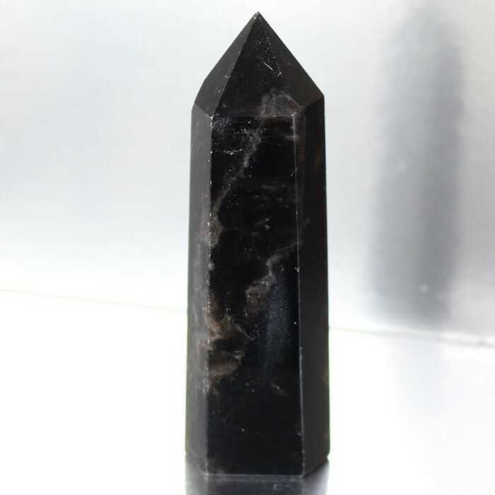 G-9モリオン六角ポイント　黒水晶タワー　天然石クリスタル　パワーストーン七星陣 G-9モリオン六角ポイント 黒水晶タワー 天然石クリスタル