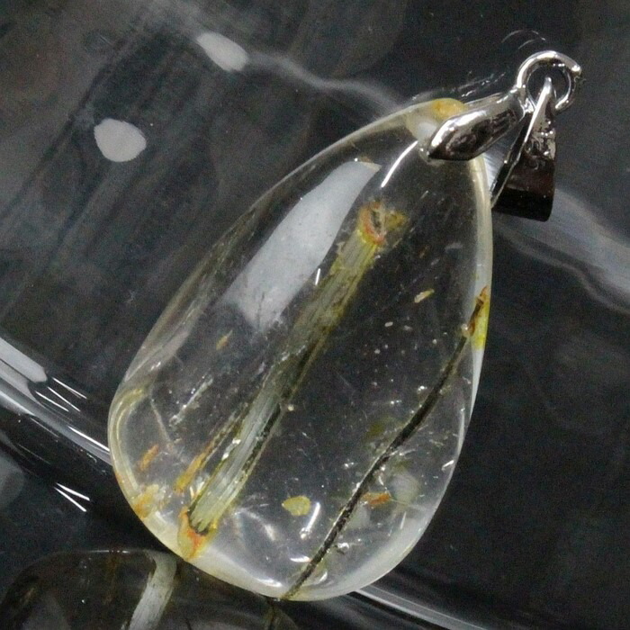 楽天市場】ルチルクォーツ ペンダント｜金針水晶 rutile quartz