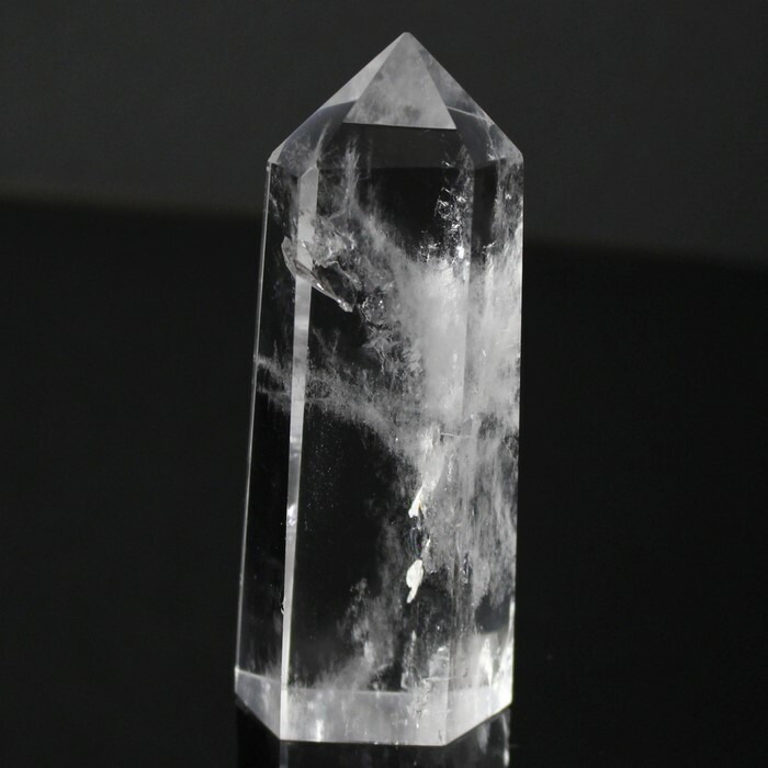 【32】 BIGサイズ 水晶 原石 ポイント 置物 theory xyz 天然水晶 ポイント 置物 原石 磨石 特大 レインボー