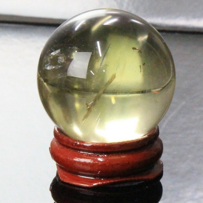 【縁起物】　巨大　シトリン　黄水晶　丸玉　パワーストーン　k9 シトリン 丸玉 黄水晶 天然シトリン 約57ミリ 非加熱 ナチュラル