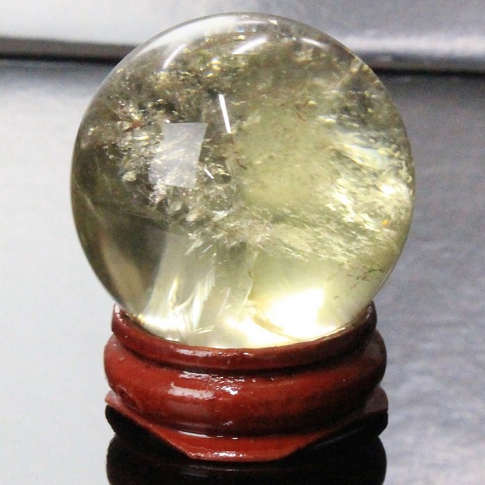 【36mm】シトリン 丸玉 Citrine 黄水晶 シトロン シトリン 原石 お守り 球体 置物 台座 水晶玉 幸運 金運 財運 アップ 厄除け 厄払い 商売繁盛 成功 自信 シトリン丸玉 海外直輸入価格 LuLu House(ルルハウス るるはうす) シトリン