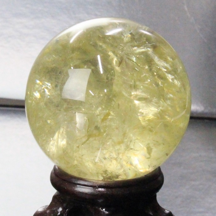 楽天市場】【44mm レア 1点物】シトリン 丸玉 黄水晶 Citrine シトロン