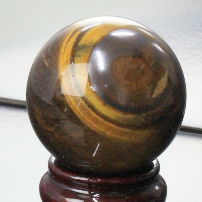【56mm 一点物 現物】タイガーアイ 丸玉 キャッツアイ 虎目石 Tigereye タイガーアイ 原石 金運 幸運 仕事運 虎 球体 水晶玉 球 置物 台座 大玉 丸玉 Ball 玉 タイガーアイ丸玉 おすすめ パワーストーン 原石 天然石 人気 タイガーアイ 7,934円
