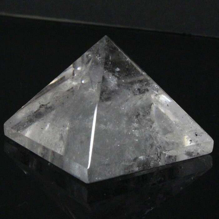 楽天市場】水晶 ピラミッド Crystal ロッククリスタル クォーツ 水晶