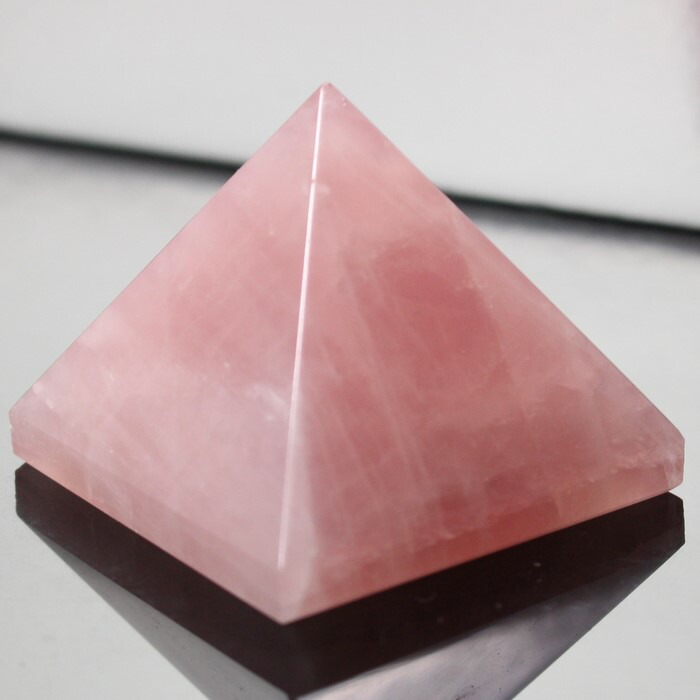 楽天市場】【大きめ】ローズクォーツ ハート 約80mm 天然石