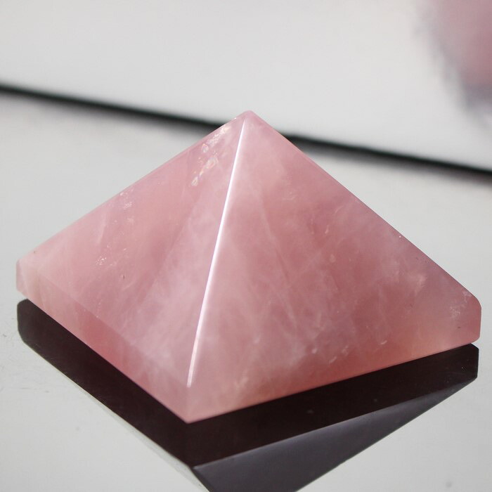 【一点物 現物】ローズクォーツ ピラミッド 紅水晶 ピンク ローズクォーツ 原石 Pyramid インテリア 浄化 ピラミッド ローズクォーツピラミッド パワーストーン 原石 人気 おすすめ 天然石 海外直輸入価格 ローズクォーツ