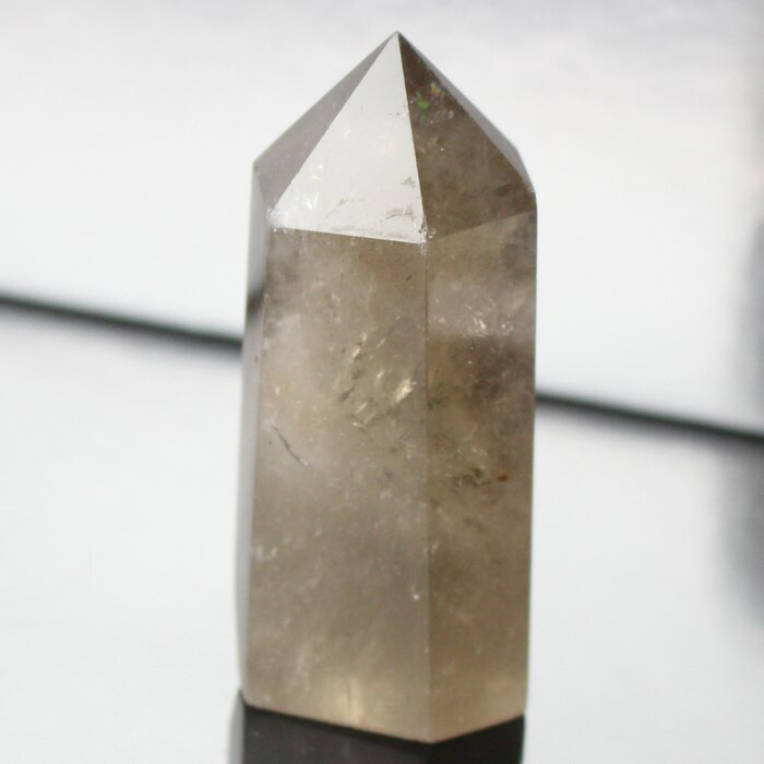スモーキークォーツ ポイント Smoky Quartz 煙水晶 カンゴーム 原石 石 