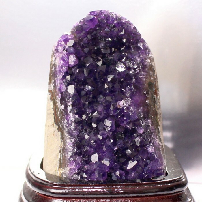 楽天市場】アメジスト原石 ハート型 591.3g ウルグアイ産