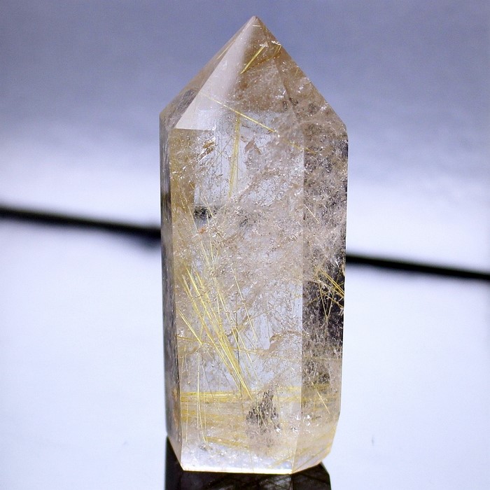 大勧め ルチルクォーツ ポイント rutile quartz 金針水晶 原石