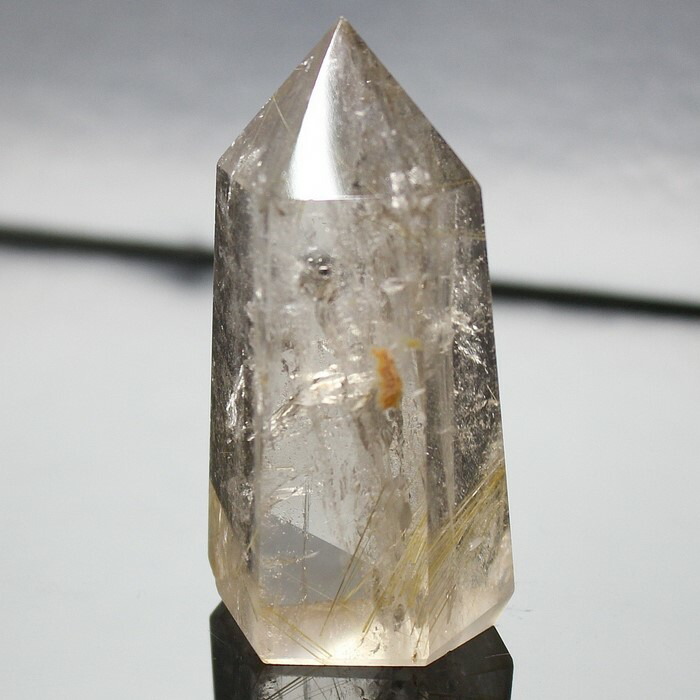 スペシャルオファ ルチルクォーツ ポイント rutile quartz 金針水晶