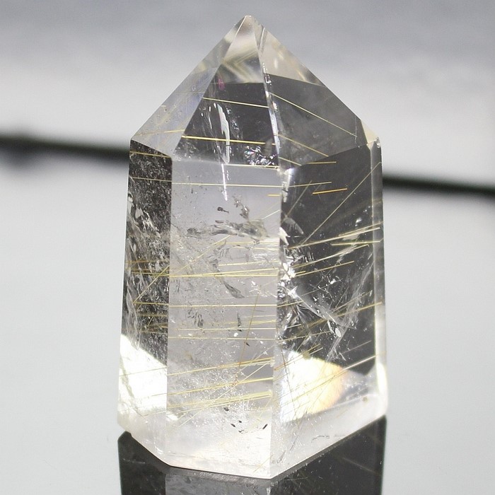 特別セーフ ルチルクォーツ ポイント rutile quartz 金針水晶 原石 金