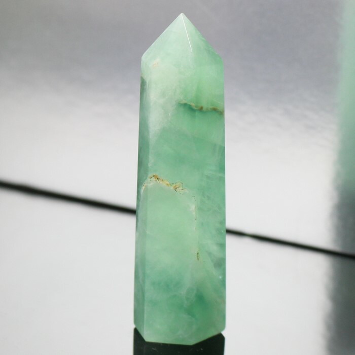 楽天市場】【一点物現物】フローライト ポイント グリーンフローライト