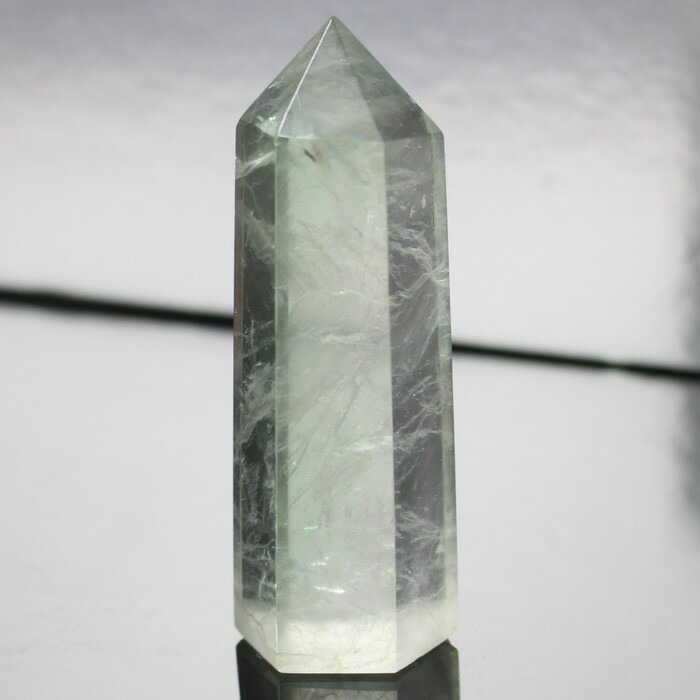 楽天市場】【厳選品質 一点物】フローライト ポイント グリーンフロー