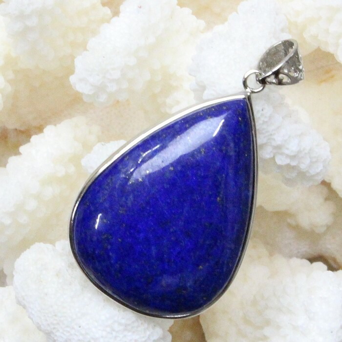 【天然石 ペンダントトップ 大粒】ラピスラズリ ペンダント ラピス 瑠璃 Lapis Lazuli ラピスラズリ ネックレス ペンダントトップ 魔除け グッズ 厄除け 最強 ラピスラズリペンダント おすすめ パワーストーン ペンダント 天然石 人気 ラピスラズリ