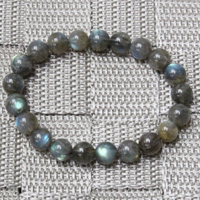 ラブラドライト ブレスレット 曹灰長石 Labradorite ラブラドライト ブレスレット Bracelet ブレスレッド 腕輪 ラブラドライトブレスレット メンズ レディース 天然石 限定 一点物 ラブラドライト 6,825円