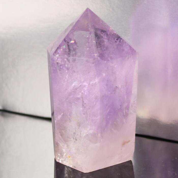 楽天市場】【透明感抜群 一点物】アメジスト ポイント Amethyst 紫水晶