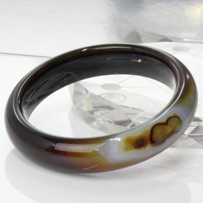 楽天市場】【厳選 一点物】瑪瑙 バングル めのう アゲート 瑪瑙 魔除け