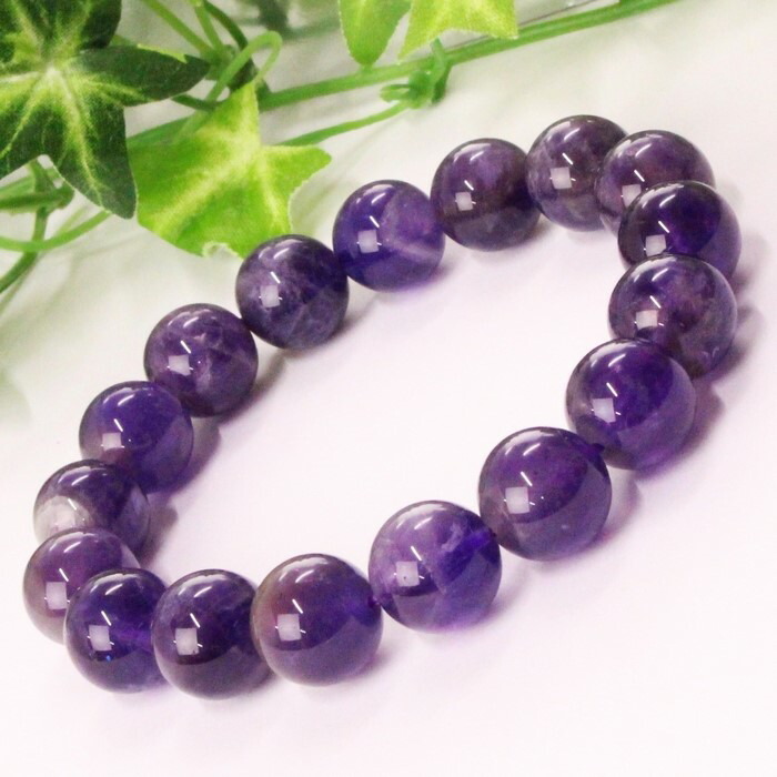 楽天市場】アメジスト ブレスレット 6mm 16.5〜17.5cm S〜Lサイズ 2月