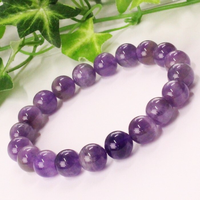 楽天市場】【厳選 一点物 9mm】アメジスト ブレスレット Amethyst