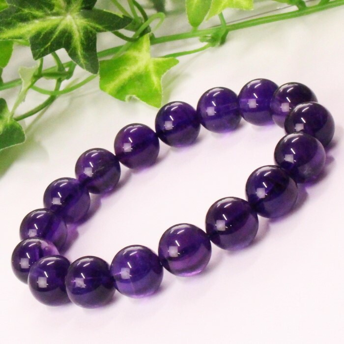 楽天市場】ガーデンアメジストAAA 庭園紫水晶 10mm ブレスレット