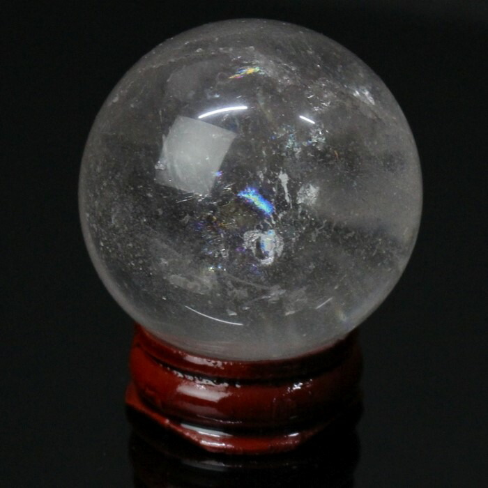 天然水晶玉，原石 天然 水晶玉 丸玉 crystal クリスタル 原石 一点物【大きい 65mm