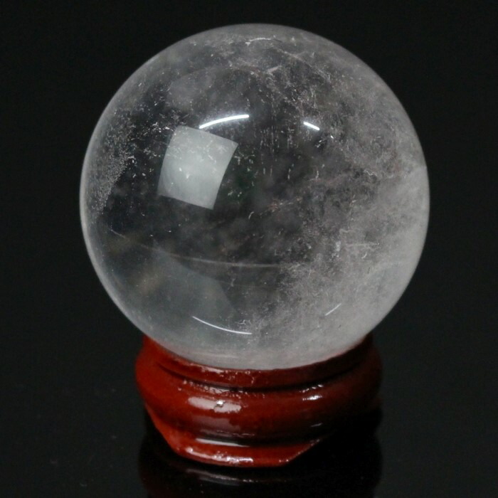 【透明度が高品質の証 厳選一点物 41mm】天然 水晶玉 水晶 丸玉 Crystal 石英 クリスタル クォーツ 水晶 原石 浄化 魔除け お守り 浄化用水晶 球体 地鎮祭 置物 台座 水晶球 天然水晶 メンズ レディース 人気 おすすめ 天然石 海外直輸入 天然 水晶玉