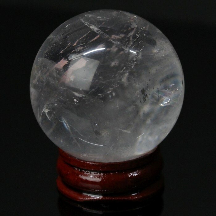 楽天市場】水晶 丸玉 クリスタル 本水晶 本水晶置き玉 約55mm 丸玉