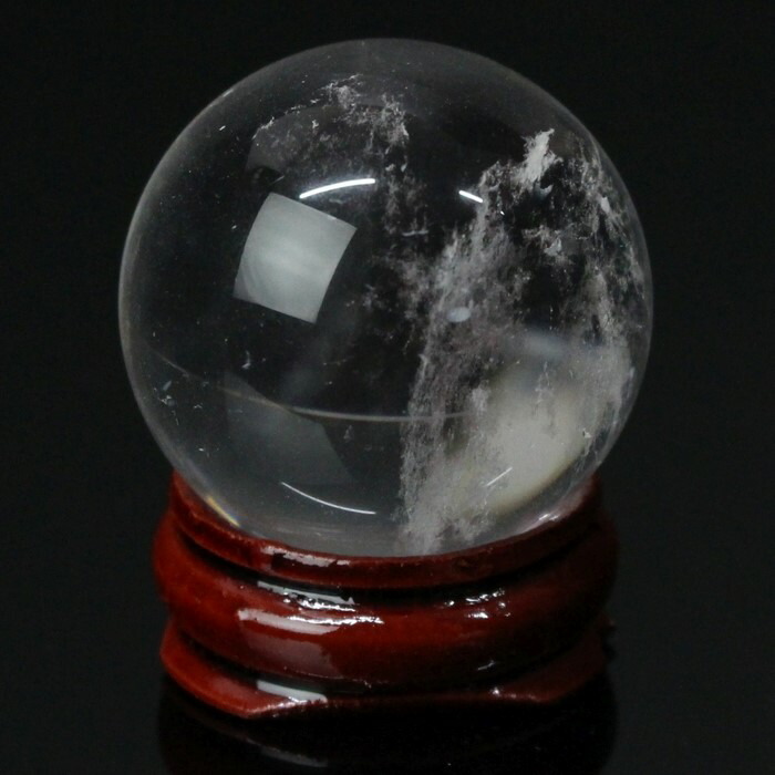 楽天市場】【35mm 一点物 現物】水晶玉 水晶 丸玉 Crystal Quartz