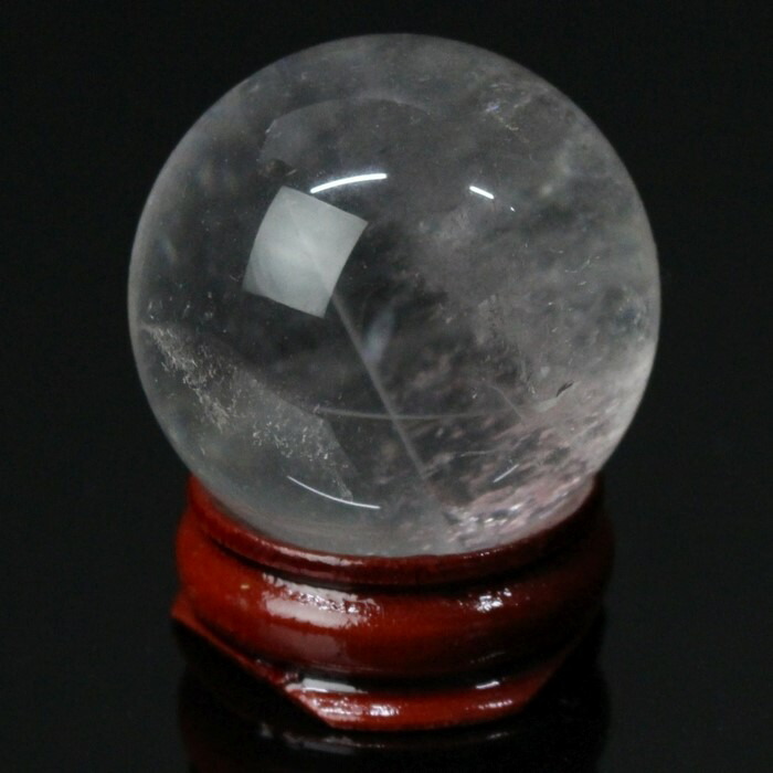 【一点物 現物 34mm】天然 水晶玉 水晶 丸玉 Crystal ロッククリスタル 石英 水晶 原石 球体 置物 台座 水晶球 浄化 魔除け 厄除け 浄化用水晶 天然水晶 メンズ レディース 一点物アイテム 天然石 天然 水晶玉