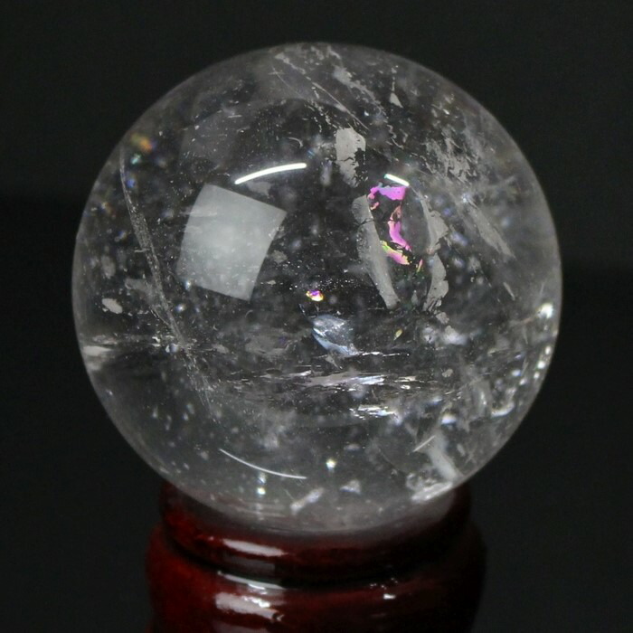 楽天市場】【43mm 高品質ブラジル産 一点物】水晶玉 水晶 丸玉 Crystal