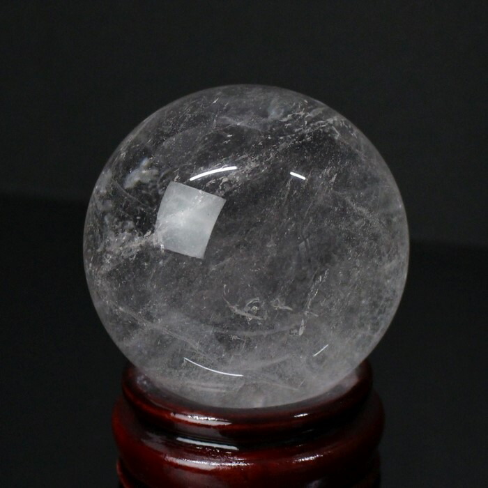 楽天市場】【43mm 高品質ブラジル産 一点物】水晶玉 水晶 丸玉 Crystal