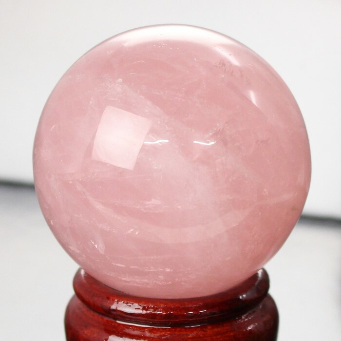 【59mm】ローズクォーツ 丸玉 Rose Quartz 紅水晶 ピンク ローズクォーツ 原石 Circle Ball 玉 球体 水晶玉 球 置物 水晶球 大玉 丸玉 ローズクォーツ丸玉 パワーストーン 置物 天然石 メンズ レディース 人気 ローズクォーツ