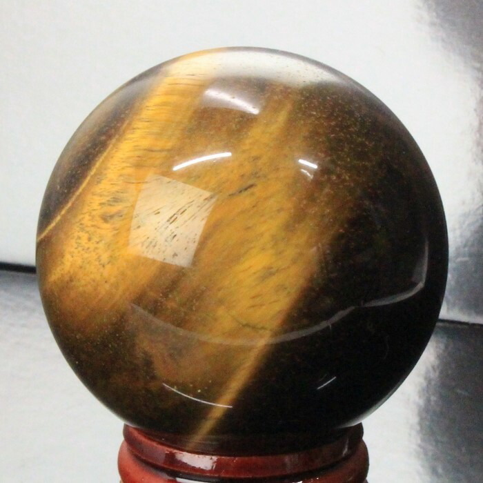 楽天市場】【レア 1点物 49mm】タイガーアイ 丸玉 金運 幸運 勝負運 虎