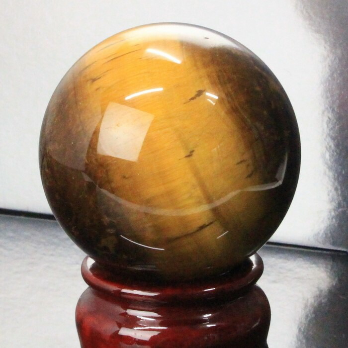 楽天市場】【大玉 52mm】タイガーアイ 丸玉 キャッツアイ 虎目石 金運