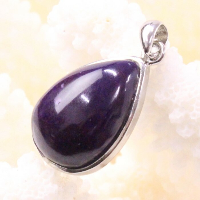 【高品質南アフリカ産AAAグレード】スギライト ペンダント スージーライト 杉石 Sugilite スギライト ネックレス ペンダントトップ スギライトペンダント メンズ レディース 天然石 限定 一点物 スギライト