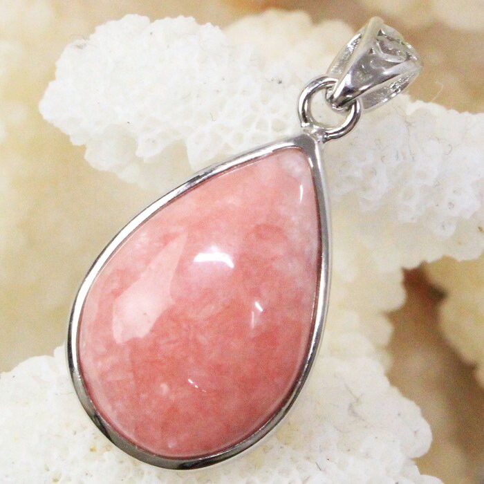 【一点物現物】インカローズ ペンダント Rhodochrosite ロードクロサイト インカローズ ネックレス ペンダントトップ Pendant インカローズペンダント パワーストーン ネックレス 天然石 メンズ レディース 人気 インカローズ