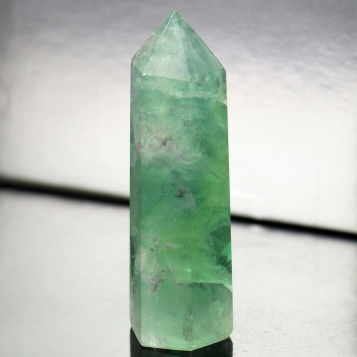 楽天市場】【厳選品質 一点物】フローライト ポイント グリーンフロー