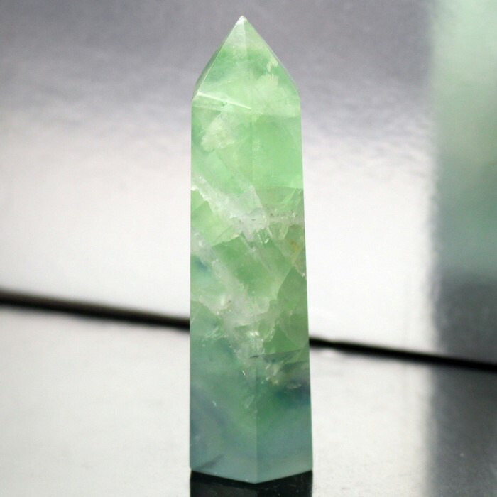 楽天市場】【ブラジル産 高品質 一点物】フローライト ポイント 蛍石